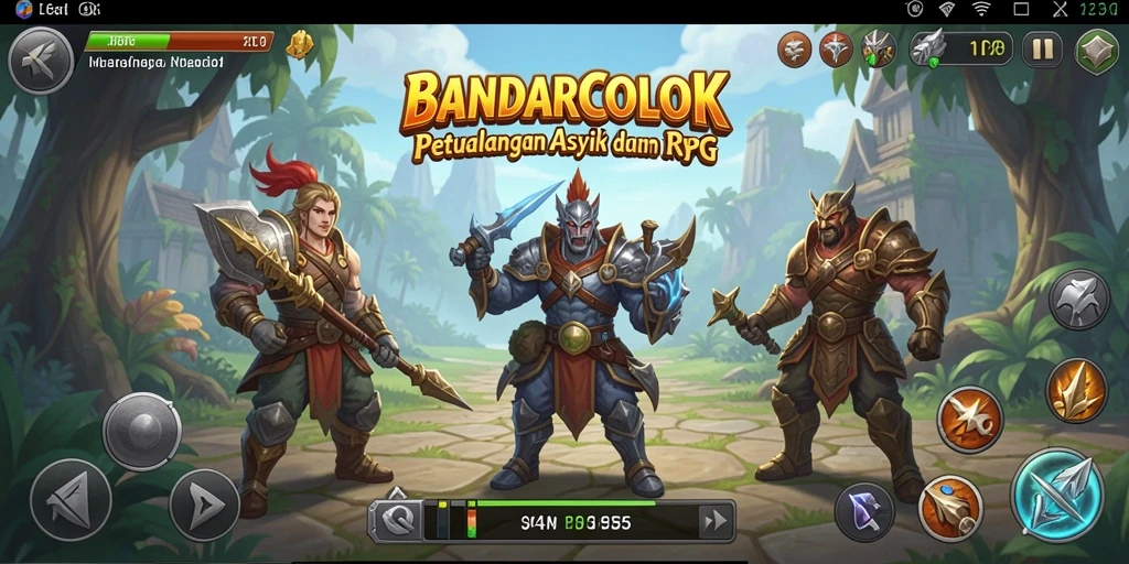 Tampilan gameplay BANDARCOLOK yang seru dan menantang.