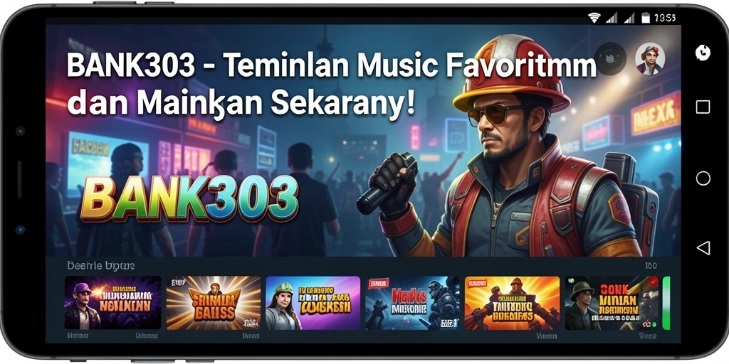Tampilan gameplay BANK303 yang seru dan penuh warna.