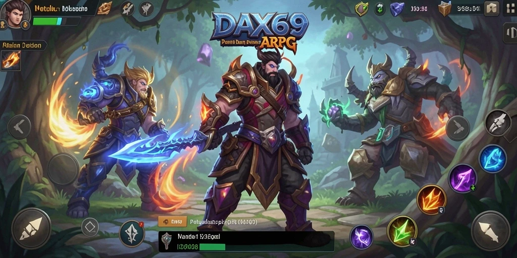 Gameplay menegangkan dengan aksi ARPG yang seru.