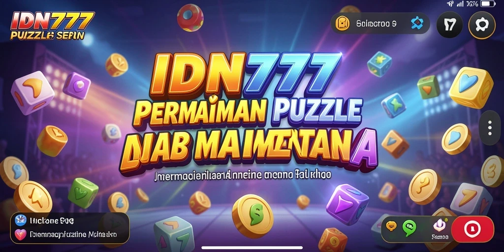 Tampilan gameplay IDN777 yang seru dan penuh tantangan.