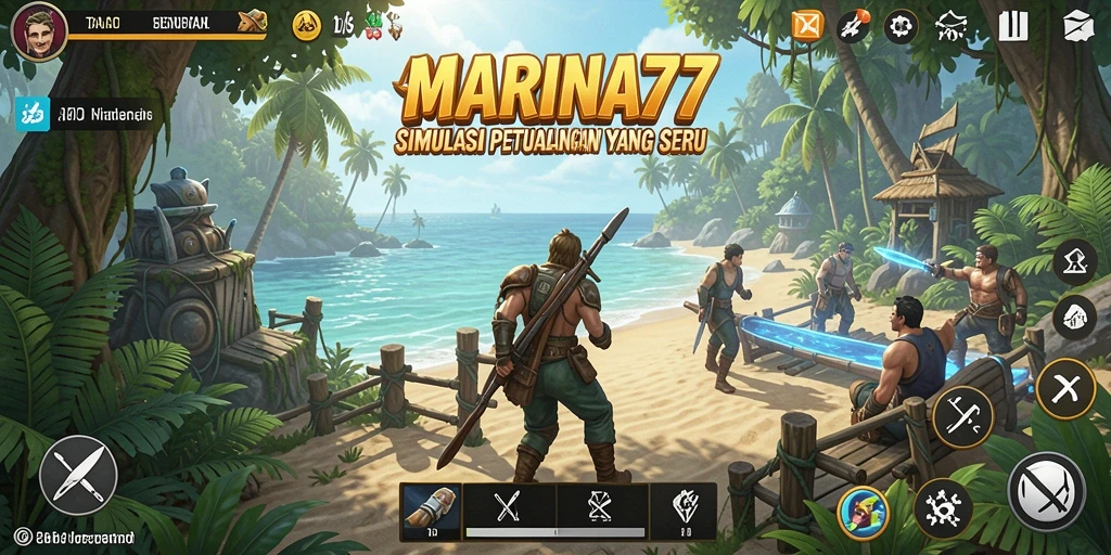Tangkapan layar gameplay MARINA77 yang menampilkan pengalaman simulasi yang mendalam.