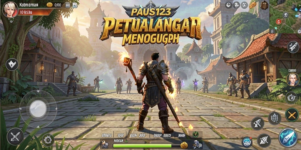 Gameplay PAUS123 yang menarik dan penuh aksi dalam dunia MMORPG.