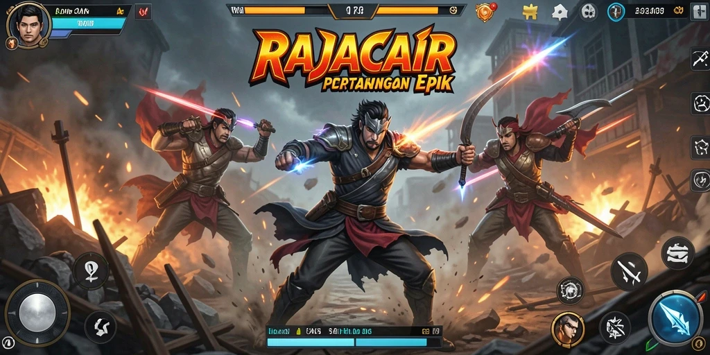 Gameplay mendebarkan dengan pertarungan karakter yang dinamis.
