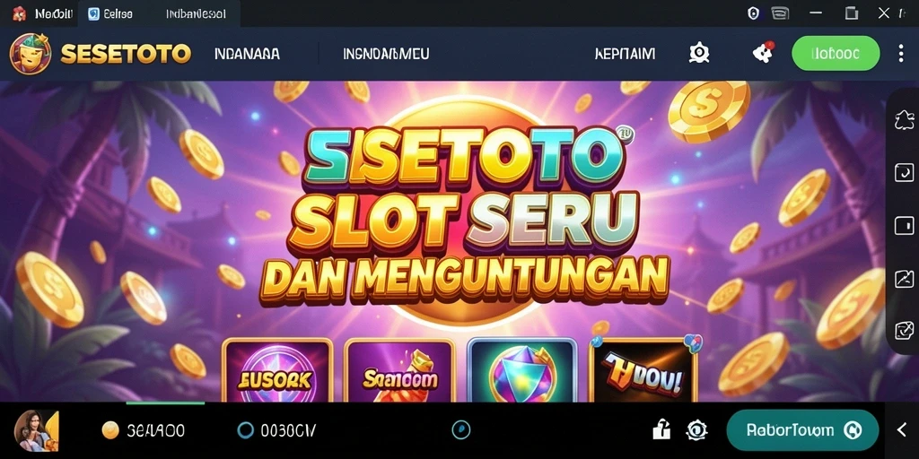 Screenshot gameplay SESETOTO menampilkan keseruan permainan Slot.