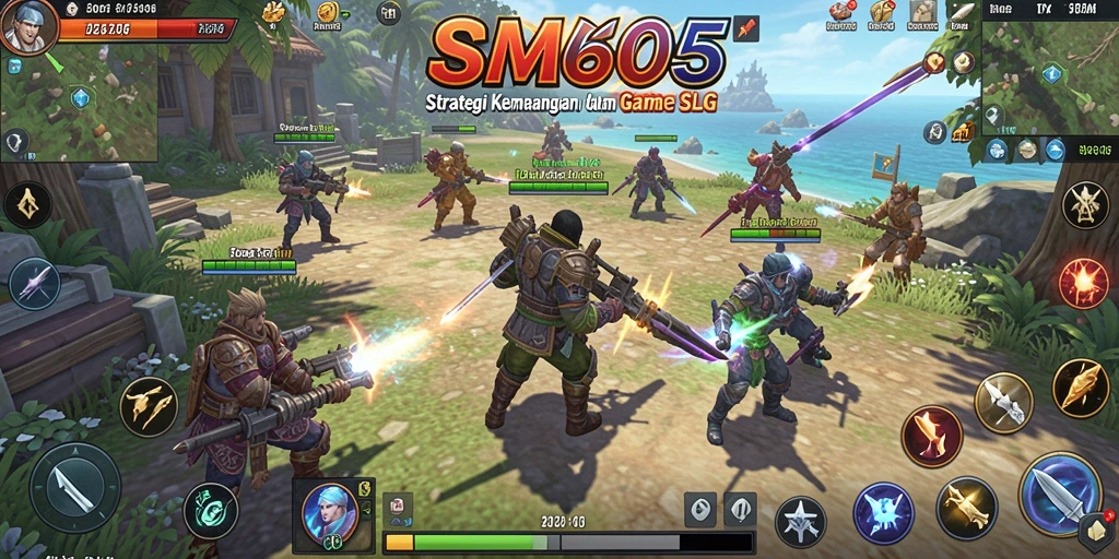 Tangkapan layar gameplay menakjubkan dari SM605.