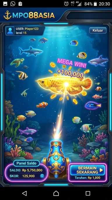 Screenshot aplikasi mpo88asia menunjukkan berbagai kategori yang tersedia.